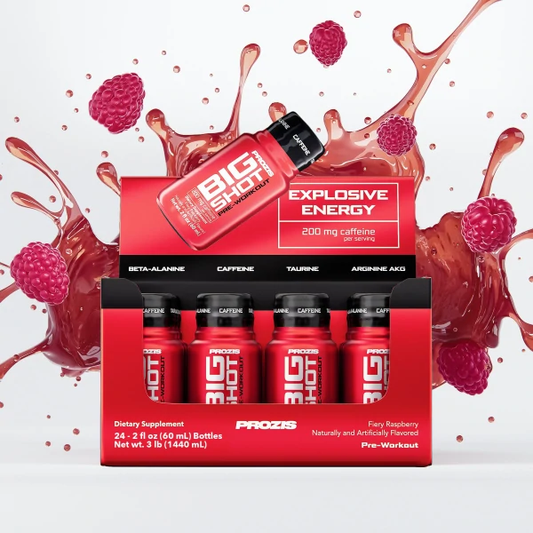 24 x Big Shot - Pre-Workout 2 fl oz