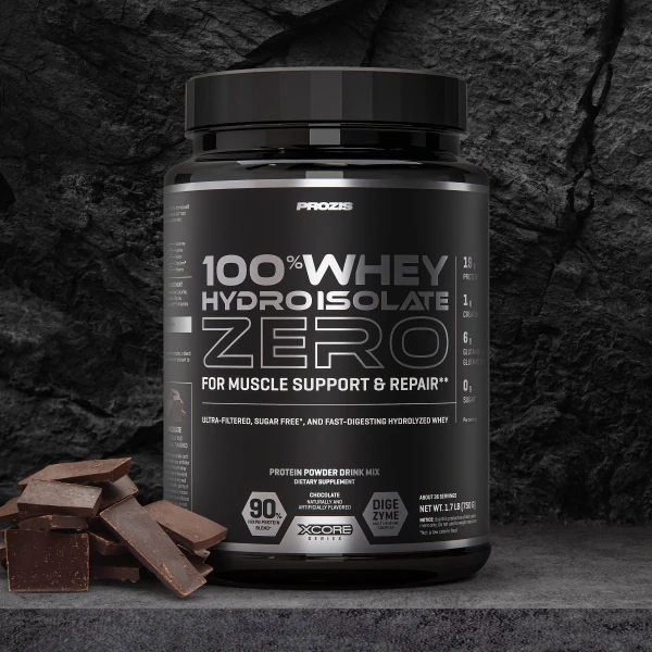 100% Whey Hydro Isolate Zero - 1.7 lb