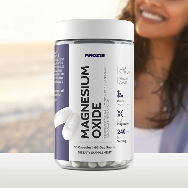 Magnesium Oxide 400 mg 60 capsules