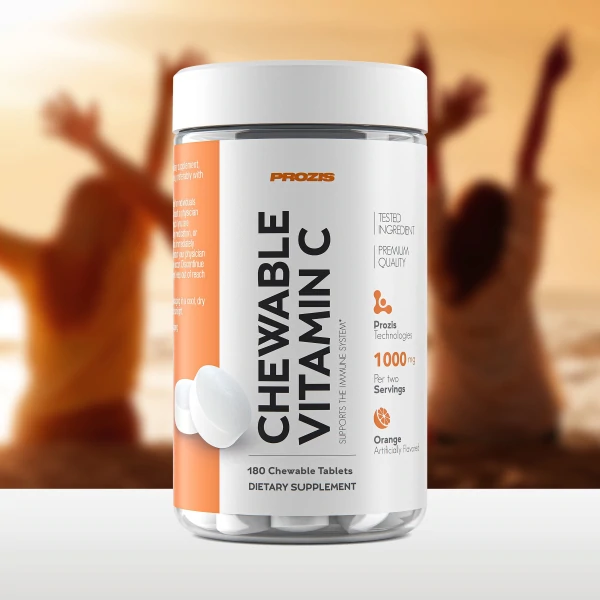 Chewable Vitamin C 500 mg 180 chewable tablets