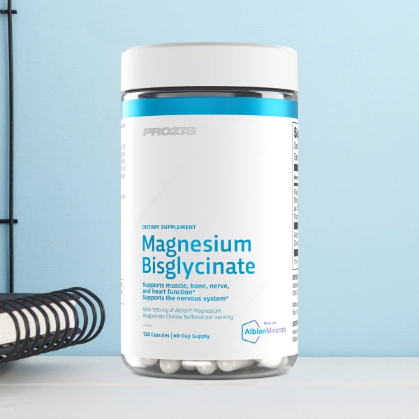 Albion® Magnesium Bisglycinate 120 veg capsules