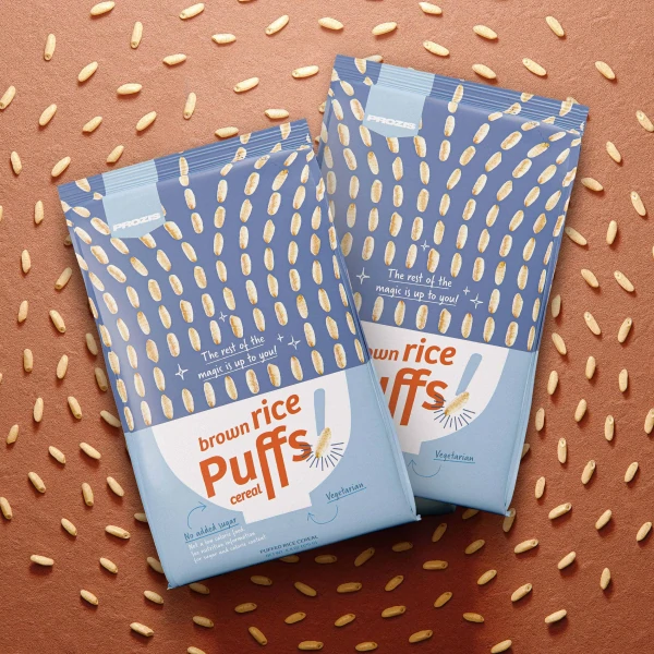 2 x Brown Rice Puffs 4.4 oz