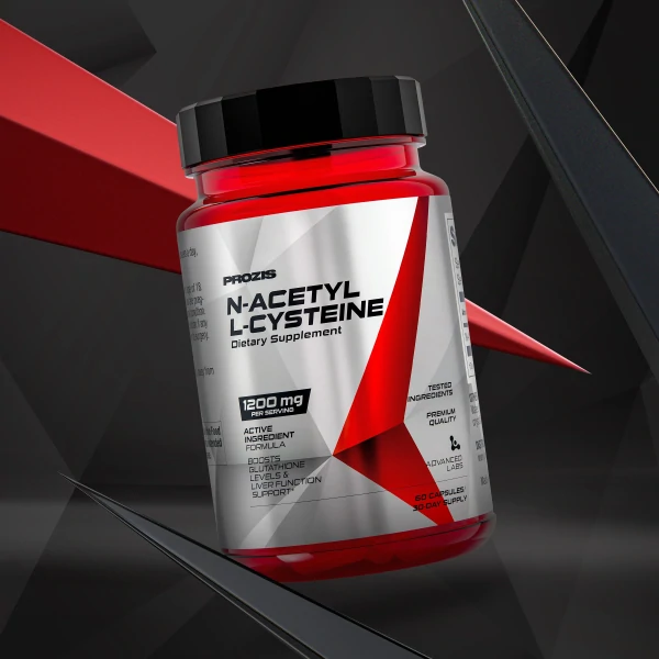 NAC - N-Acetyl L-Cysteine 1200 mg 60 capsules