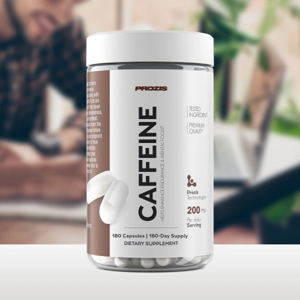 Caffeine 200mg 180 capsules