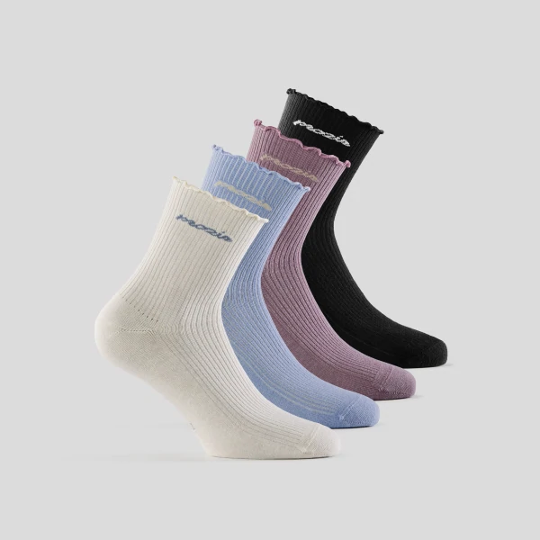 Calzini Ankle SoulSkin Ruffle - Pack da 4