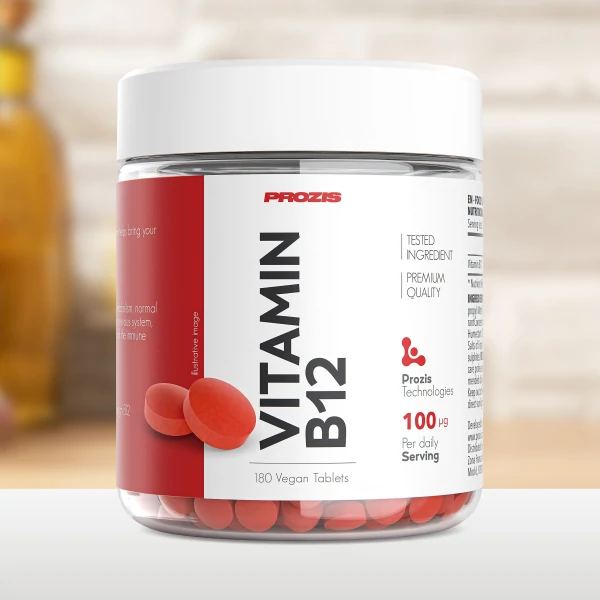 Vitamin B12 100 mcg 180 tabs