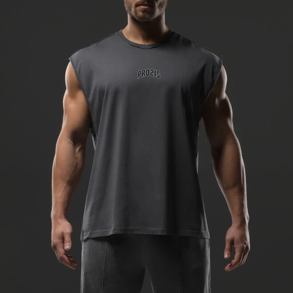 IronMode GI Sleeveless T-Shirt - Asphalt Gray
