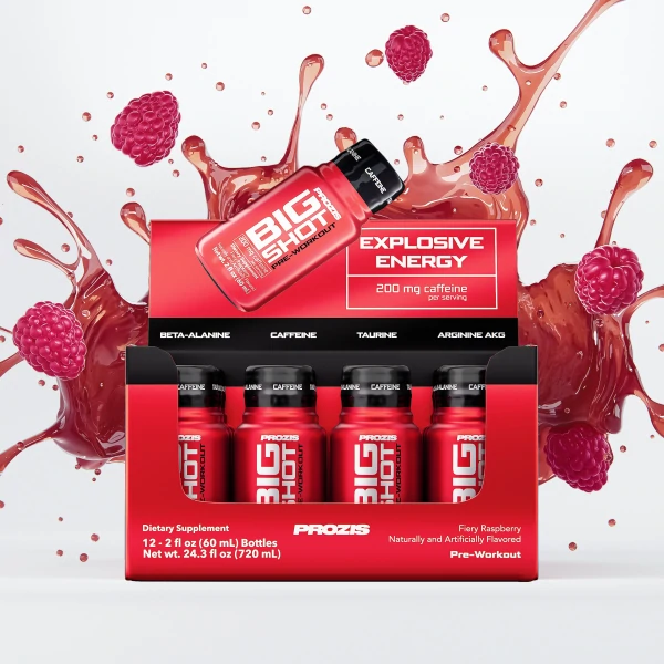 12 x Big Shot - Pre-Workout 2 fl oz