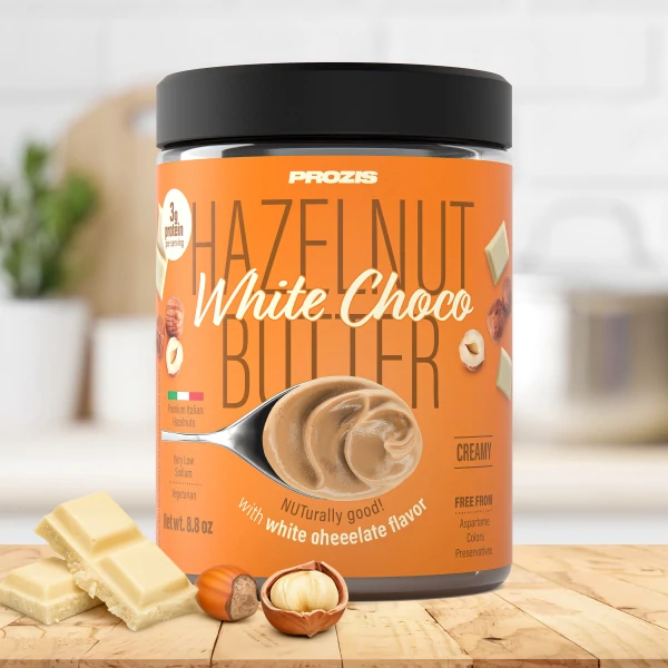 Hazelnut-White Choco Butter - 8.8 oz Creamy