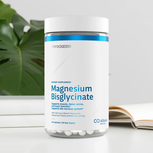 Albion® Magnesium Bisglycinate 60 veg capsules