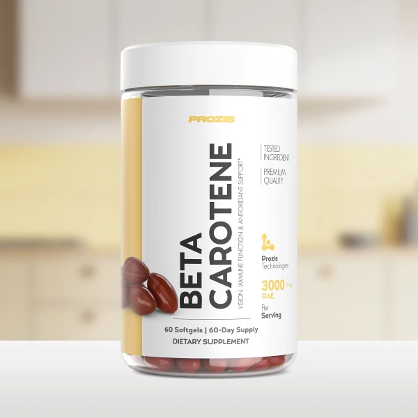 Beta Carotene 60 softgel capsules