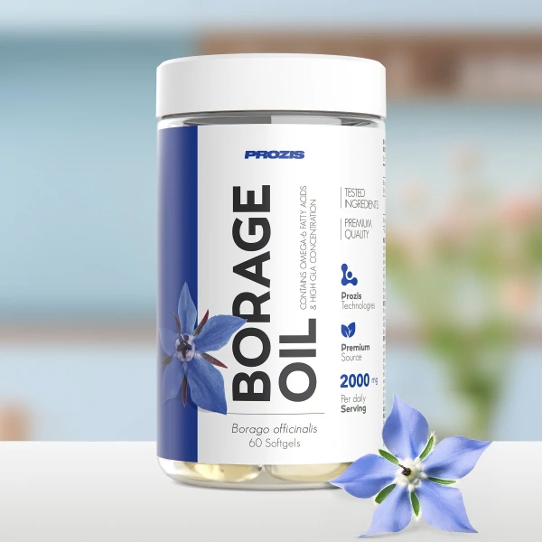 Borage Oil 1000 mg 60 softgels