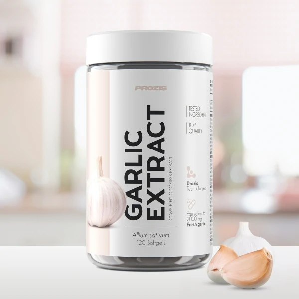 Extrait d'Ail 1 000 mg 120 capsules molles