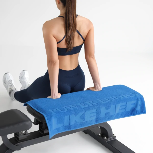 Toalla de Gimnasio con Capucha Power