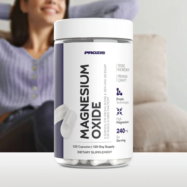 Magnesium Oxide 400 mg 120 capsules