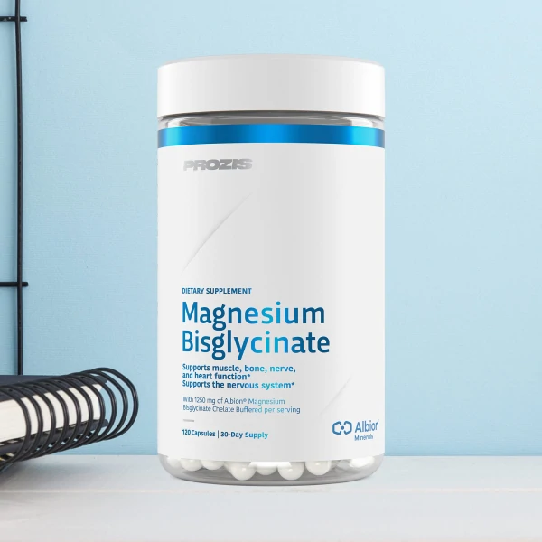 Albion® Magnesium Bisglycinate 120 veg capsules