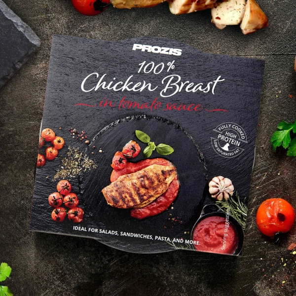 100% Premium-Hähnchenbrust - in Tomatensauce 155 g
