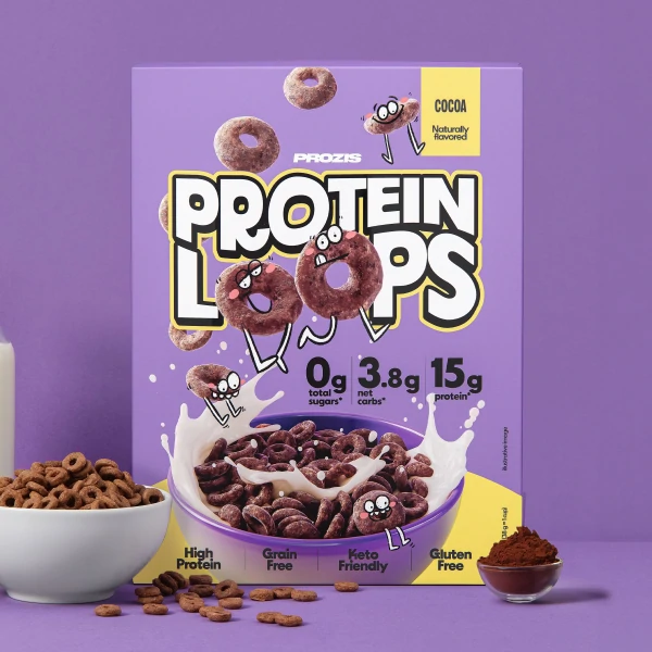 Protein Loops - High Protein Cereal - Cocoa