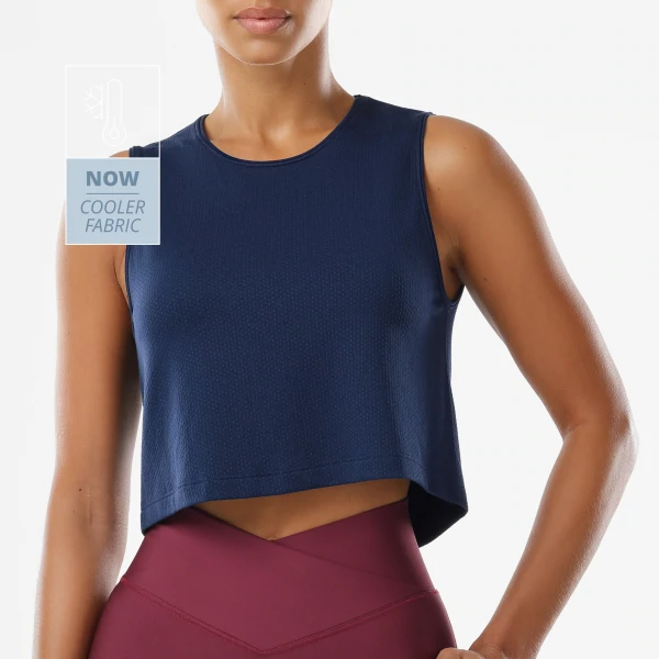Athleisure Bauchfreies Top
