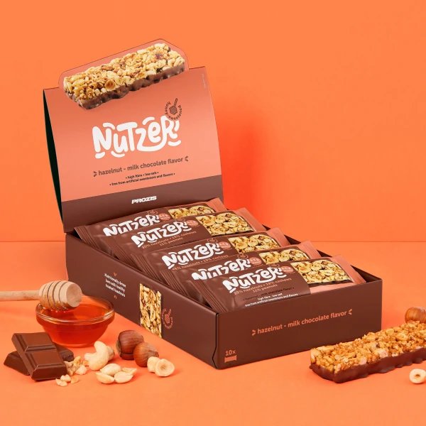 Nutzer Bar - Haselnuss und Milchschokolade x 10