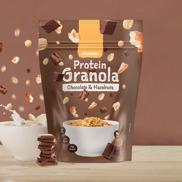 Protein-Granola - Schokolade und Haselnüsse 275 g
