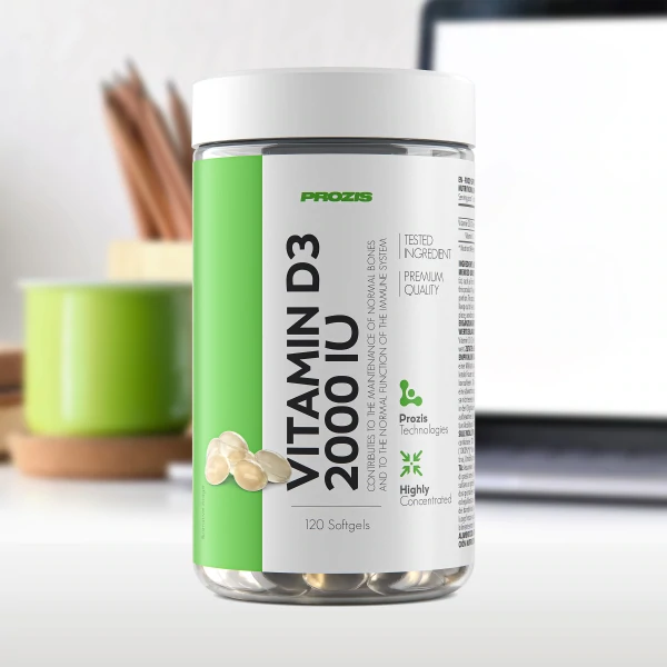 Vitamin D3 2000 IU 120 softgels