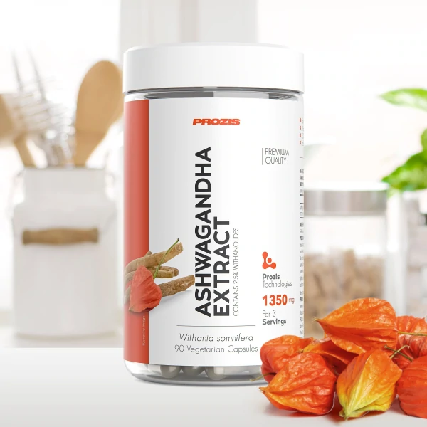 Extrait d'Ashwagandha 450 mg 90 gélules végétariennes