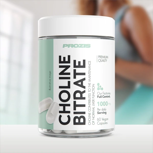 Bitartrate de Choline 60 Veg Caps
