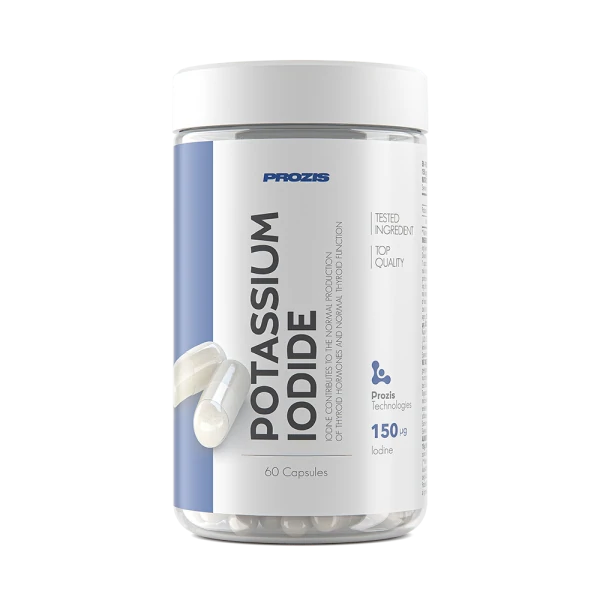 Iodure de Potassium - 150 mcg Iode 60 gélules