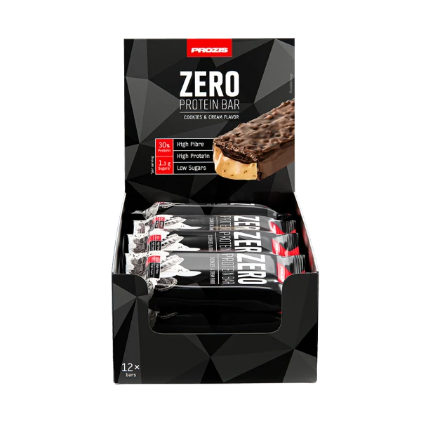 Zero Protein Bar - Faible Teneur en Sucres x 12