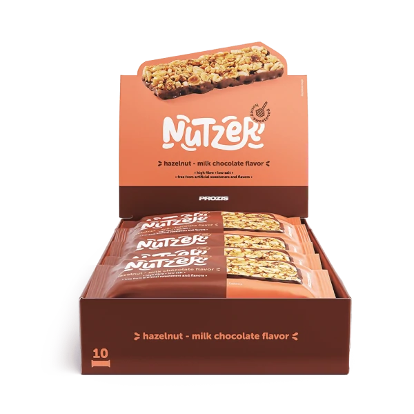 Nutzer Bar - Hazelnut & Milk Chocolate x 10