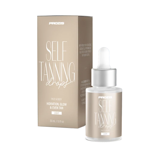Selbstbräunungstropfen für Körper und Gesicht – Hell 30 ml
