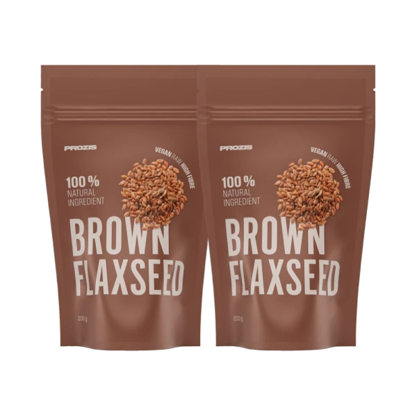 2 x Brown Flaxseed 200 g