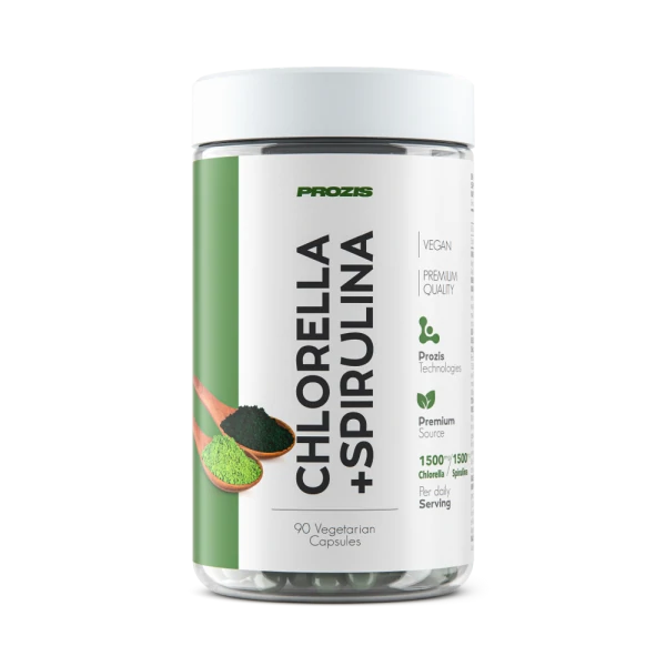 Chlorella+Spirulina 90 veg caps