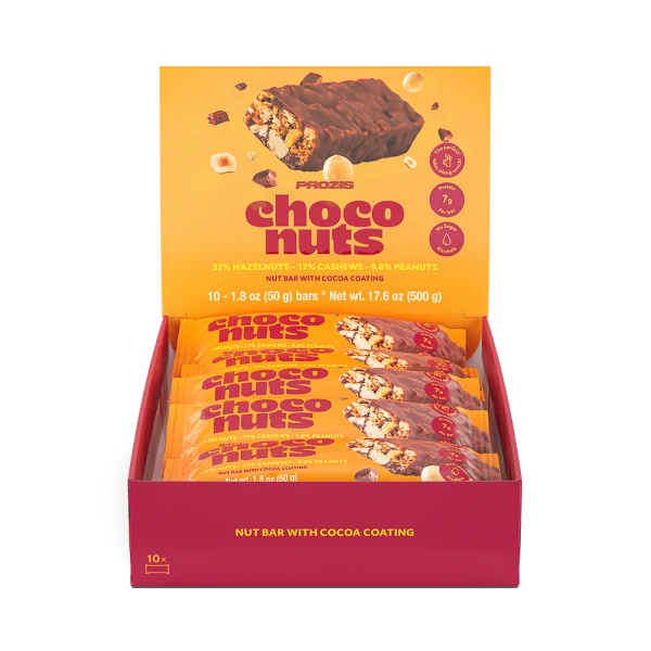 ChocoNuts - Hazelnut & Milk Choco 10 ct