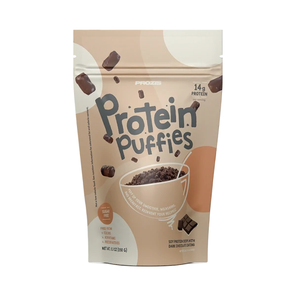 Protein Puffies - Dark Chocolate Coating 5 oz