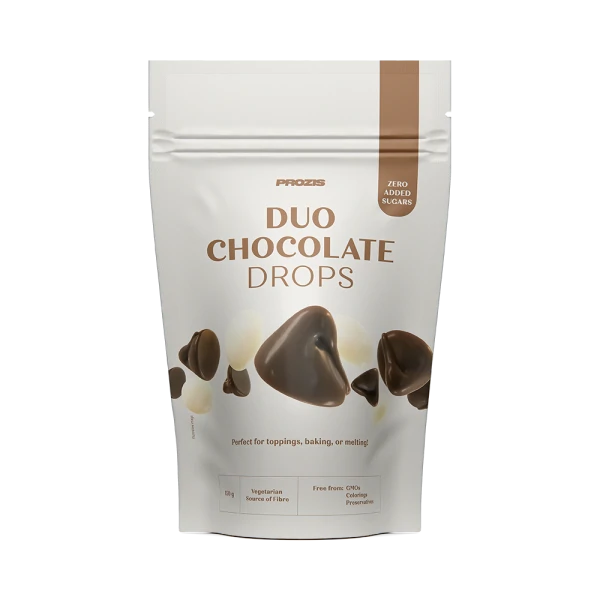 Chocolate Drops - Zero Added Sugars - Duo de Chocolat 150 g