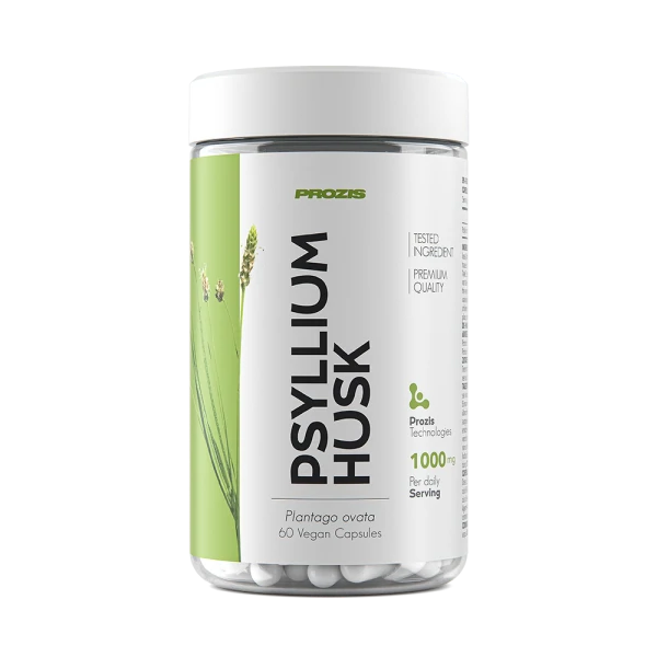 Tégument de Psyllium 1000 mg 60 gélules végétariennes