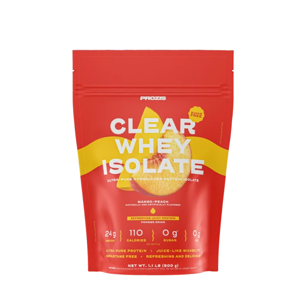 Clear Whey Isolate - Mango-Peach 1.1 lb