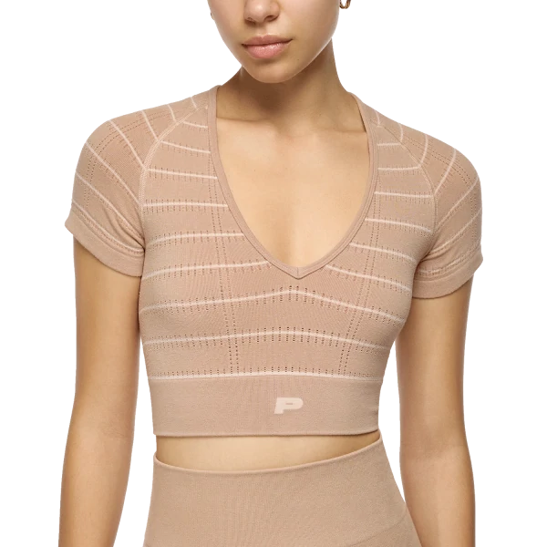 Bamboo Bliss Crop T-Shirt