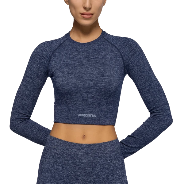 Crop Top à Manches Longues Alpine