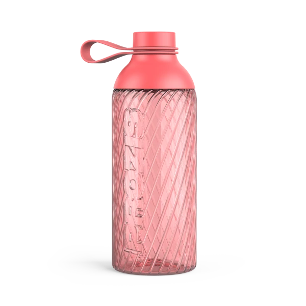 Spiral Shaker Bottle - Pink