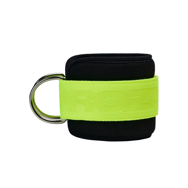 Ankle Strap - Single (1) - Black / Neon Yellow