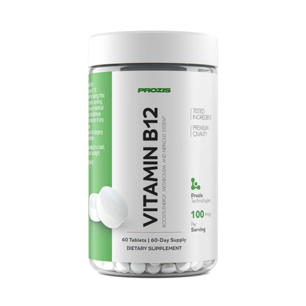 Vitamin B12 100 mcg 60 tablets