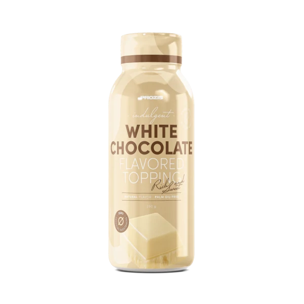 Indulgent Topping aus weißer Schokolade 250 g