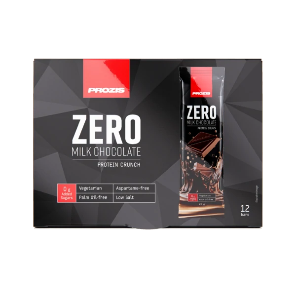 Zero Milk Chocolate - Protein Crunch - 12 bars