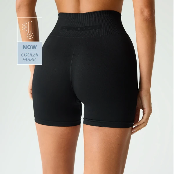 Athleisure Shorts mit mittelhohem Bund