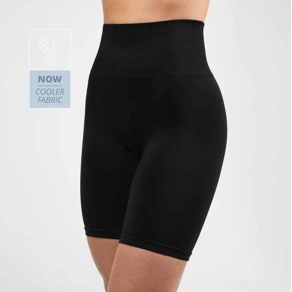 Athleisure Radlerhose mit hohem Bund