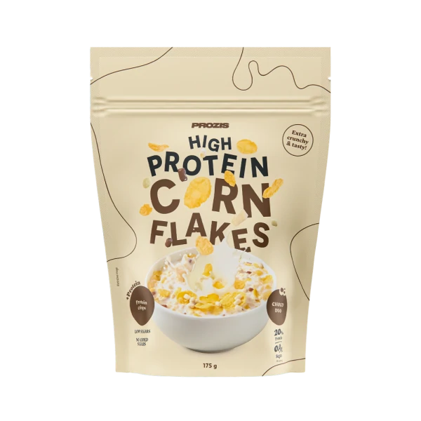 Proteinreiche Cornflakes - Schokoladen-Duo 175 g