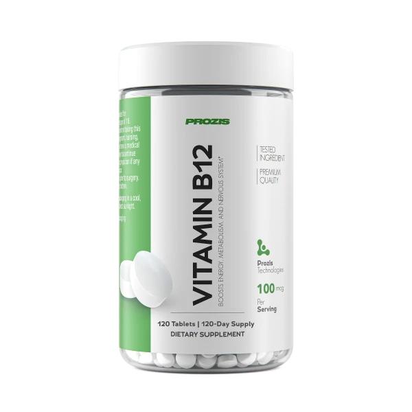 Vitamin B12 100 mcg 120 tablets